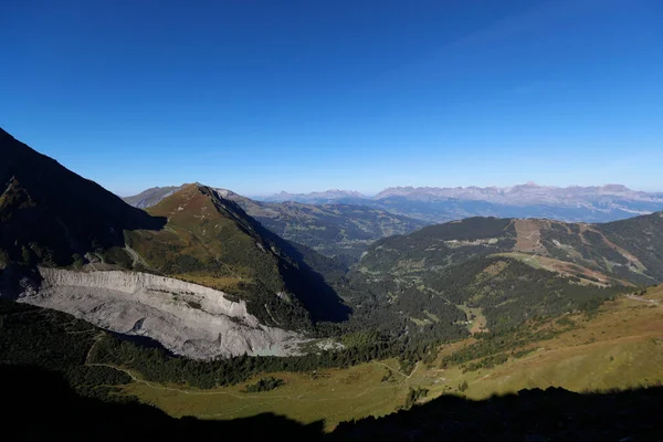 Landscape French Alps Summer Aravis Mountains France — Photo