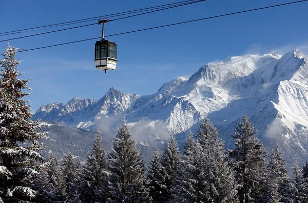 Massif Mont Blanc Mont Blanc Haut Sommet Europe 4810 Frankreich — Stockfoto