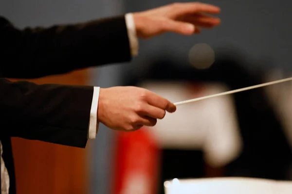 サンジェルヴェ交響楽団 教会でのコンサート フランス — ストック写真