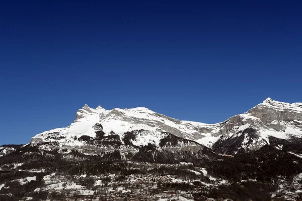Francia Alpok Mont Blanc Masszőr Passz Franciaország — Stock Fotó