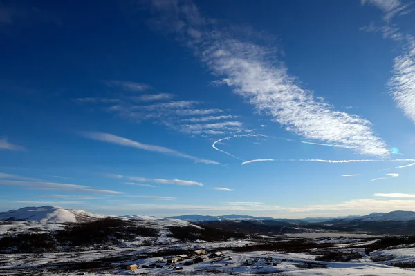Sunndalsfjella Ulusal Parkı. NATO askeri üssü. Norveç. 