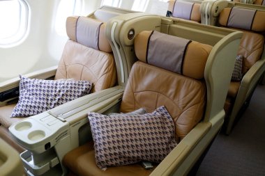 Singapur Havayolları. Birinci sınıf. Singapur. 