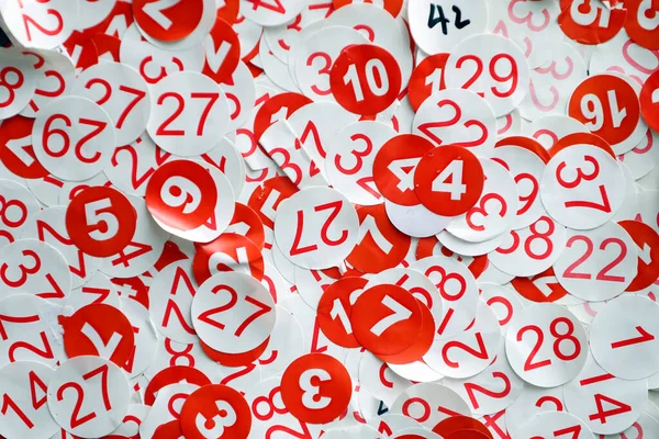Stickers Various Numbers — Stock Photo, Image