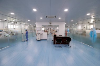 Tam Duc Kardiyoloji Hastanesi. Yoğun bakım ünitesi. Ho Chi Minh şehri. Vietnam. 