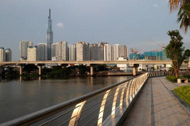 Yeni apartmanlar. Ho Chi Minh Şehri. Vietnam. 