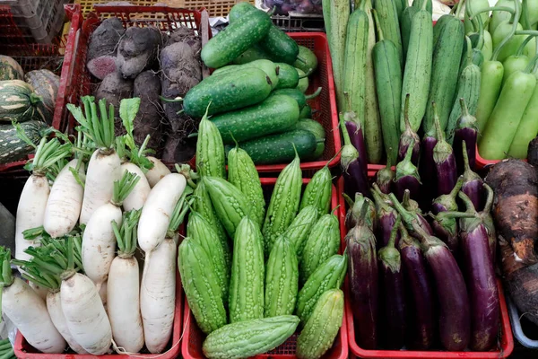 Традиційний Магазин Овочів Тінь Єтнам — стокове фото