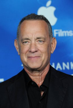 Tom Hanks, 2 Kasım 2021 'de ABD' nin Batı Hollywood kentindeki Pasifik Tasarım Merkezi 'nde düzenlenen' Finch 'filminin ilk gösteriminde....
