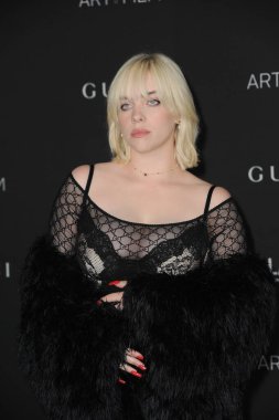 Billie Eilish 10. Geleneksel LACMA ART + FILM GALA Sunar: Gucci tarafından 6 Kasım 2021 'de Los Angeles, ABD' de LACMA 'da gerçekleştirildi..