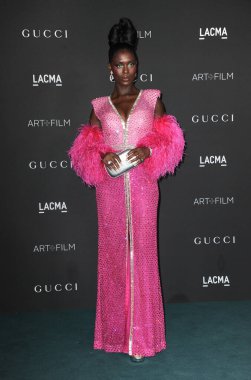 10. Geleneksel LACMA ART + FILM GALA 'da Jodie Turner-Smith 6 Kasım 2021' de Los Angeles, ABD 'deki LACMA' da Gucci tarafından sunuldu..