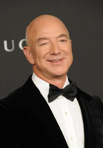 Jeff Bezos Auf Der Jährlichen Lacma Art Film Gala Presented — Stockfoto