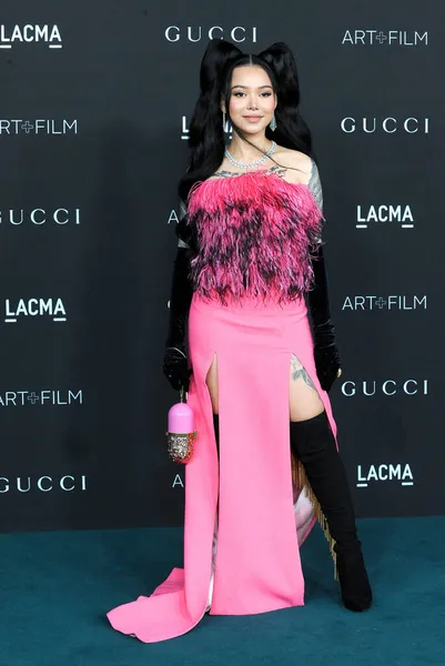 Bella Poarch出席2021年11月6日在美国洛杉矶Lacma举行的第10届Lacma Art Film Gala年度颁奖典礼 — 图库照片