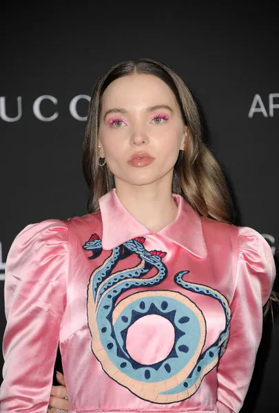 Dove Cameron Щорічному Lacma Art Film Gala Представлений Gucci Лос — стокове фото