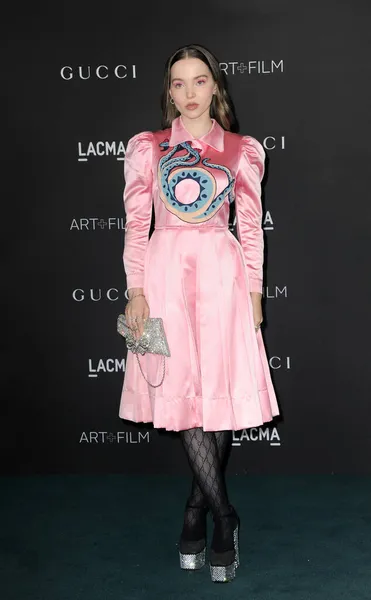 Dove Cameron Щорічному Lacma Art Film Gala Представлений Gucci Лос — стокове фото