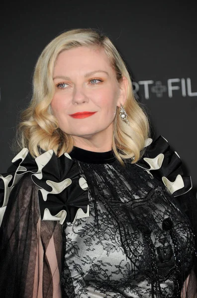 Kirsten Dunst Ročníku Lacma Art Film Gala Představila Gucci Konala — Stock fotografie