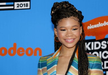 Reid, Nickelodeon'ın 2018 Kids'Choice Awards Forum Inglewood, ABD'de 24 Mart 2018 düzenlenen fırtına.