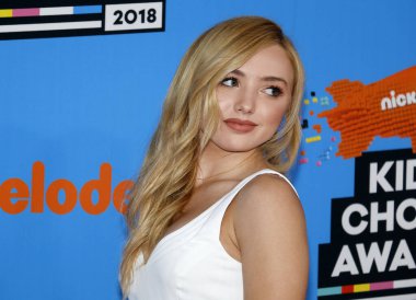 Nickelodeon'ın 2018 Kids'Choice Awards Forum Inglewood, ABD'de 24 Mart 2018 düzenlenen, Peyton listesi.