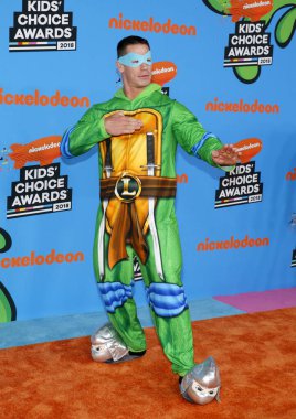 John Cena Nickelodeon'ın 2018 Kids'Choice Awards Forum Inglewood, ABD'de 24 Mart 2018 düzenlenen.