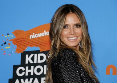 Heidi Klum, Nickelodeon'ın 2018 Kids'Choice Awards Forum Inglewood, ABD'de 24 Mart 2018 düzenlenen.
