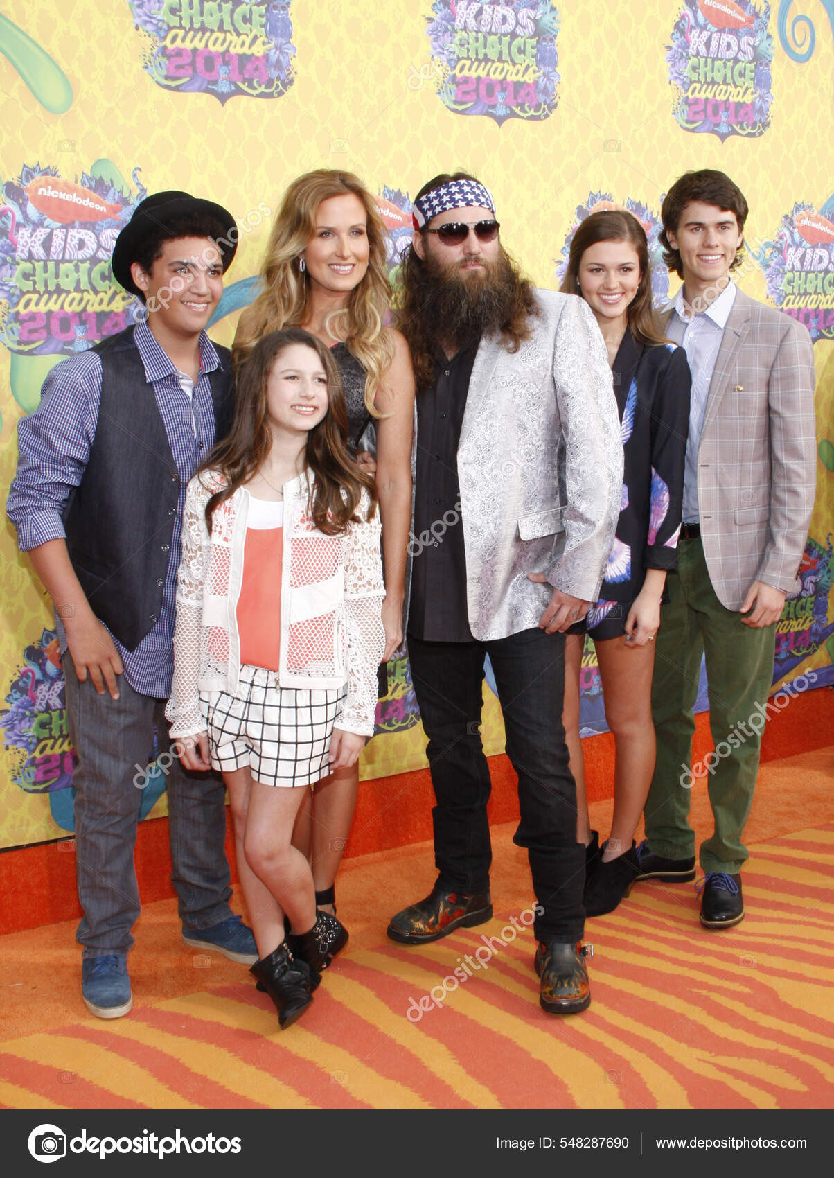 Willie Robertson Korie Robertson Los Premios Nickelodeon 27Th