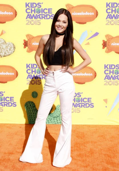 Kelli Berglund Dorocznym Konkursie Nickelodeon Kids Choice Awards Który Odbył — Zdjęcie stockowe