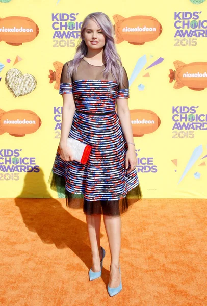 Debby Ryan Церемонії Нагородження Kids Choice Awards Відбулася Форумі Інглвуді — стокове фото