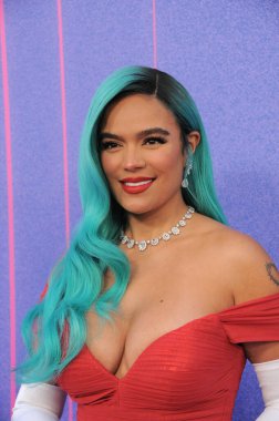 Karol G at the 2022 Billboard Women In Music held at the YouTube Theater in Los Angeles, USA on March 3, 2022.