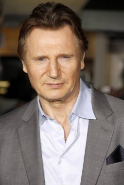 Liam Neeson, 24 Şubat 2014 'te ABD' nin Los Angeles kentindeki Regency Village Theatre 'da düzenlenen 