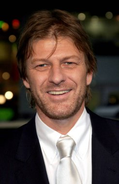 HOLYWOOD, CA - 10 Ekim 2005: Sean Bean, 10 Ekim 2005 'te ABD' nin Hollywood kentindeki Grauman 'ın Çin Tiyatrosu' nda düzenlenen 'North Country' nin Los Angeles galasında.