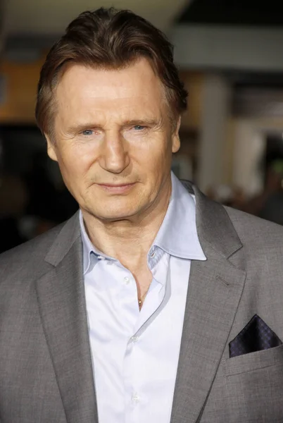 Liam Neeson出席2014年2月24日在美国洛杉矶摄政村剧院举行的洛杉矶 首映式 — 图库照片