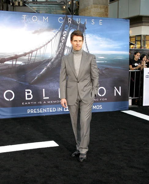 Tom Cruise Estreno Los Ángeles Oblivion Celebrado Dolby Theater Hollywood — Foto de Stock