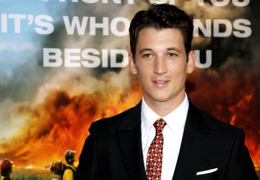 Miles Teller, 8 Ekim 2017 'de ABD' nin Westwood kentindeki Regency Village Theatre 'da düzenlenen 