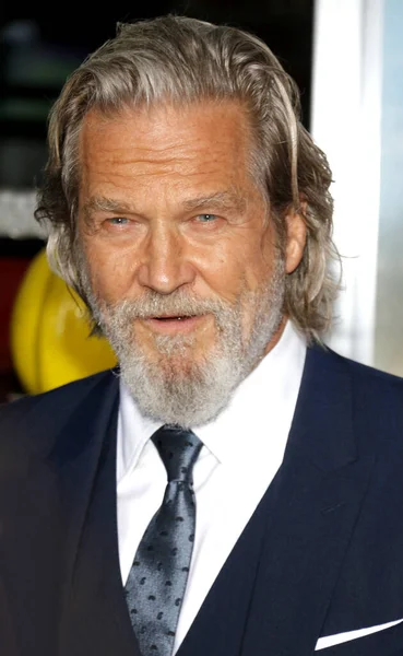 Jeff Bridges Lors Première Los Angeles Only Brave Regency Village — Photo