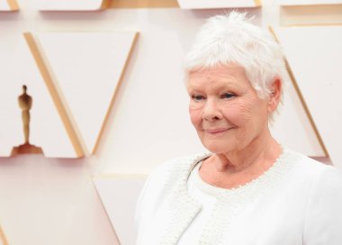 Judi Dench, 27 Mart 2022 'de ABD' nin Los Angeles kentindeki Dolby Tiyatrosu 'nda düzenlenen 94..