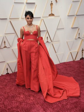 Ariana DeBose, 27 Mart 2022 'de ABD' nin Los Angeles kentindeki Dolby Tiyatrosu 'nda düzenlenen 94..