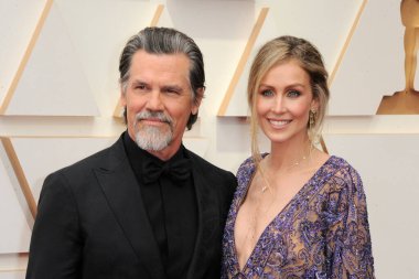 Josh Brolin ve Kathryn Boyd Brolin, 27 Mart 2022 'de ABD' nin Los Angeles kentindeki Dolby Tiyatrosu 'nda düzenlenen 94..