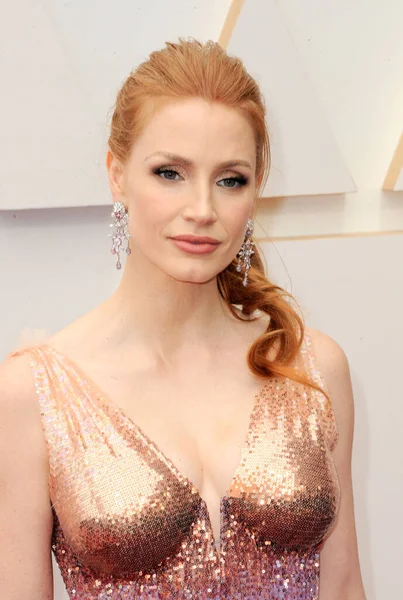 Jessica Chastain Mart 2022 Abd Nin Los Angeles Kentindeki Dolby — Stok fotoğraf