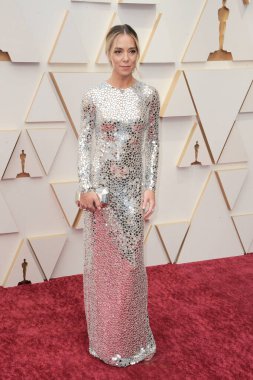 Sian Heder, 27 Mart 2022 'de ABD' nin Los Angeles kentindeki Dolby Tiyatrosu 'nda düzenlenen 94..