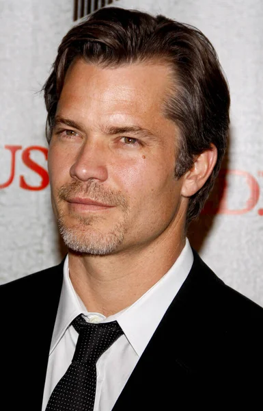 Hollywood March 2010 Timothy Olyphant Premiere Screening Justified Held Dga — ストック写真