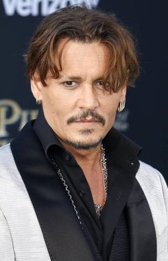 Johnny Depp, 18 Mayıs 2017 'de ABD' nin Hollywood şehrindeki Dolby Tiyatrosu 'nda düzenlenen 