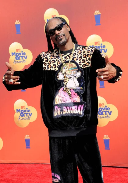 Snoop Dogg 2022 Mtv Movie Awards Celebrado Barker Hangar Santa — Foto de Stock