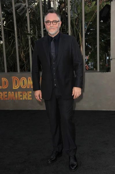 Colin Trevorrow Alla Premiere Los Angeles Del Jurassic World Dominion — Foto Stock