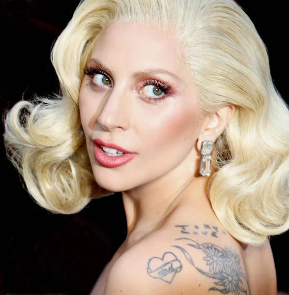 Lady Gaga Los 88º Premios Anuales Academia Celebrados Hollywood Highland — Foto de Stock