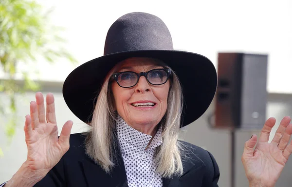 Diane Keaton Diane Keaton Hand Footprint Ceremony Held Tcl Chinese — Fotografia de Stock