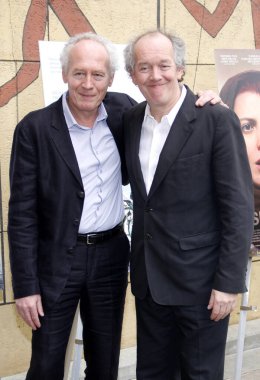 Luc Dardenne and Jean-Pierre Dardenne at the American Cinematheque's 2012 Globe Awards Foreign-Language Nominee Event held at the Egyptian Theater in Hollywood, USA on January 15, 2012.