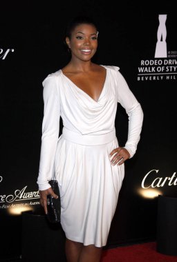 Gabrielle Union, Monako ve Cartier Prensesi Grace Kelly onuruna 22 Ekim 2009 'da Beverly Hills, ABD' de düzenlenen Rodeo Drive Walk of Style ödülünde.