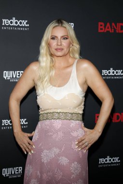 Elisha Cuthbert, 21 Eylül 2022 'de Hollywood' daki Harmony Gold Tiyatrosu 'nda düzenlenen' Haydut 'un Los Angeles galasında.