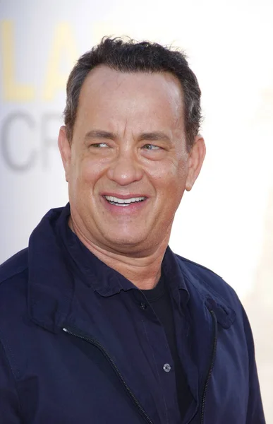 Skådespelaren Tom Hanks Världspremiären Larry Crowne Som Hölls Graumans Kinesiska — Stockfoto