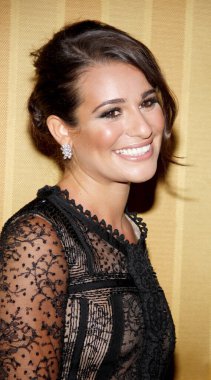 Lea Michele, 20 Nisan 2012 'de ABD' nin Kaliforniya eyaletinin Los Angeles kentindeki Beverly Wilshire Four Seasons Oteli 'nde düzenlenen 17.. 