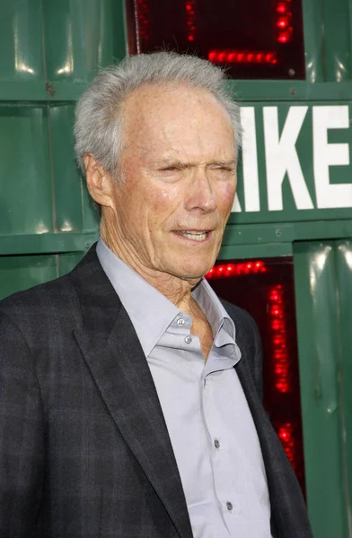 Σκηνοθέτης Clint Eastwood Στην Πρεμιέρα Του Trouble Curve Στο Λος — Φωτογραφία Αρχείου