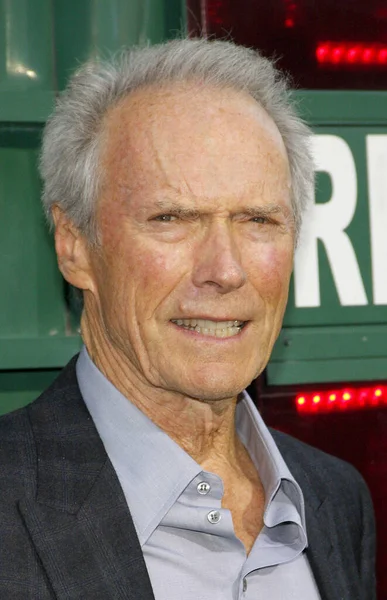 Regissören Clint Eastwood Los Angeles Premiär Trouble Curve Mann Village — Stockfoto